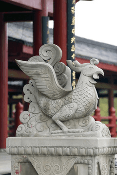 鲲鹏雕像（伪山海经艺术）